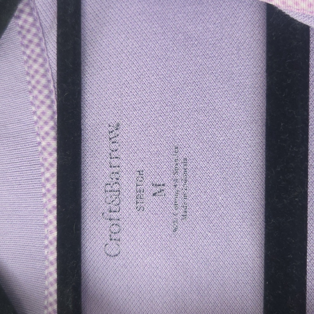 3/$15 Pastel Purple Polo (M) - Picture 5 of 6